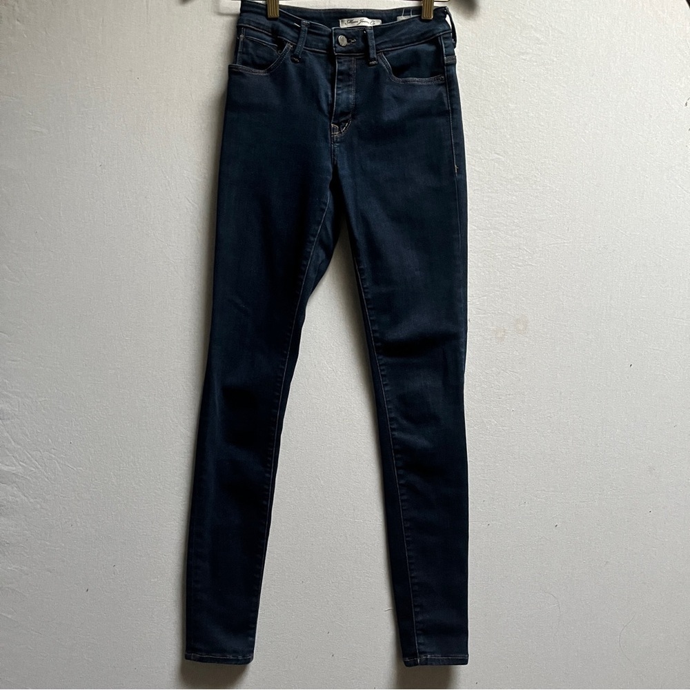 Mavi Alissa High Rise Super Skinny Jeans Blue Denim Size 26